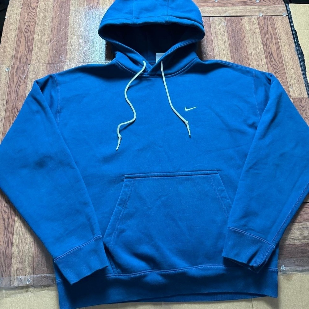 Nike Standard SB Blue Fleece Retro Tech Hoodie Medium